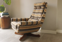 Load image into Gallery viewer, Retro Swivel Armchair 1970s from josriches.co.uk
