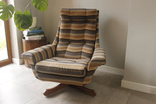 Load image into Gallery viewer, Retro Swivel Armchair 1970s from josriches.co.uk
