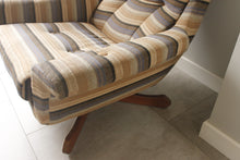 Load image into Gallery viewer, Retro Swivel Armchair 1970s from josriches.co.uk
