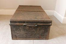 Load image into Gallery viewer, Black Metal Trunk from josriches.co.uk
