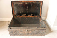 Load image into Gallery viewer, Black Metal Trunk from josriches.co.uk
