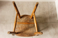 Load image into Gallery viewer, Small Antique Elm &amp; Beech Tub Stick Back Child&#39;s Chair
