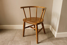 Load image into Gallery viewer, Small Antique Elm &amp; Beech Tub Stick Back Child&#39;s Chair josriches.co.uk
