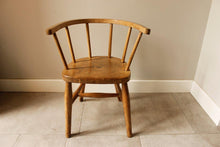 Load image into Gallery viewer, Small Antique Elm &amp; Beech Tub Stick Back Child&#39;s Chair josriches.co.uk
