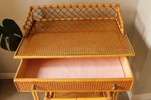 Load image into Gallery viewer, Bamboo &amp; Cane Dressing Table / Desk josriches.co.uk
