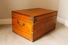 Load image into Gallery viewer, Camphorwood Brass Bound Trunk
