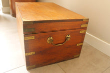 Load image into Gallery viewer, Camphorwood Brass Bound Trunk
