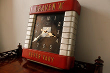 Load image into Gallery viewer, Craven A Bakelite Clock
