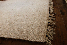 Load image into Gallery viewer, Cream Wool Rug
