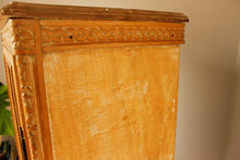 Load image into Gallery viewer, French Relief Carved Beech Wood Display Cabinet
