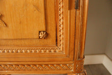 Load image into Gallery viewer, French Relief Carved Beech Wood Display Cabinet
