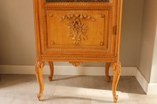 Load image into Gallery viewer, French Relief Carved Beech Wood Display Cabinet
