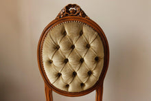 Load image into Gallery viewer, French Button Back Bedroom Chair
