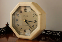 Load image into Gallery viewer, French Lepaute Industrial Hexagonal Wall Clock
