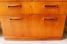 Load image into Gallery viewer, Mid Century Teak Chest of Drawers by Meredew josriches.co.uk
