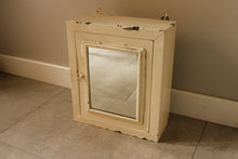 Load image into Gallery viewer, Small Vintage Cream Painted Medical Cabinet
