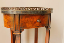 Load image into Gallery viewer,  Contemporary French Bird&#39;s Eye Maple Two Tier Occasional Table - Theodore Alexander
