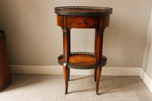 Load image into Gallery viewer,  Contemporary French Bird&#39;s Eye Maple Two Tier Occasional Table - Theodore Alexander
