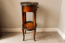 Load image into Gallery viewer,  Contemporary French Bird&#39;s Eye Maple Two Tier Occasional Table - Theodore Alexander
