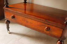 Load image into Gallery viewer, Antique Victorian Burr Walnut &amp; Inlaid Canterbury Whatnot With Drawer
