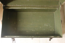 Load image into Gallery viewer, Vintage Aluminium Military Steamer Trunk
