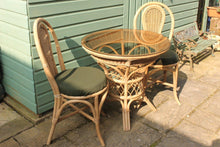 Load image into Gallery viewer, Wicker Table &amp; Chair Set
