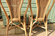 Load image into Gallery viewer, Wicker Table &amp; Chair Set
