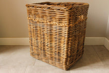 Load image into Gallery viewer, Wicker Log Basket josriches.co.uk
