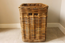 Load image into Gallery viewer, Wicker Log Basket josriches.co.uk
