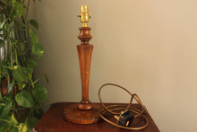 Load image into Gallery viewer, Vintage Wooden Lamp with Shade
