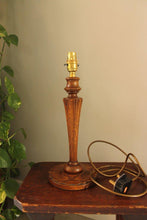 Load image into Gallery viewer, Vintage Wooden Lamp with Shade
