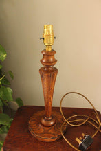 Load image into Gallery viewer, Vintage Wooden Lamp with Shade
