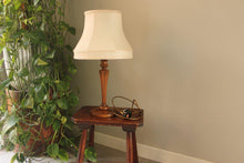 Load image into Gallery viewer, Vintage Wooden Lamp with Shade
