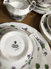 Load image into Gallery viewer, Vintage Adderley &#39;Violet&#39; Fine Bone China - 41 Pieces
