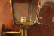 Load image into Gallery viewer, Antique Brass Carriage Wall Lantern Light
