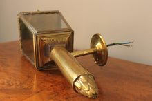 Load image into Gallery viewer, Antique Brass Carriage Wall Lantern Light
