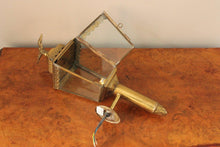 Load image into Gallery viewer, Antique Brass Carriage Wall Lantern Light
