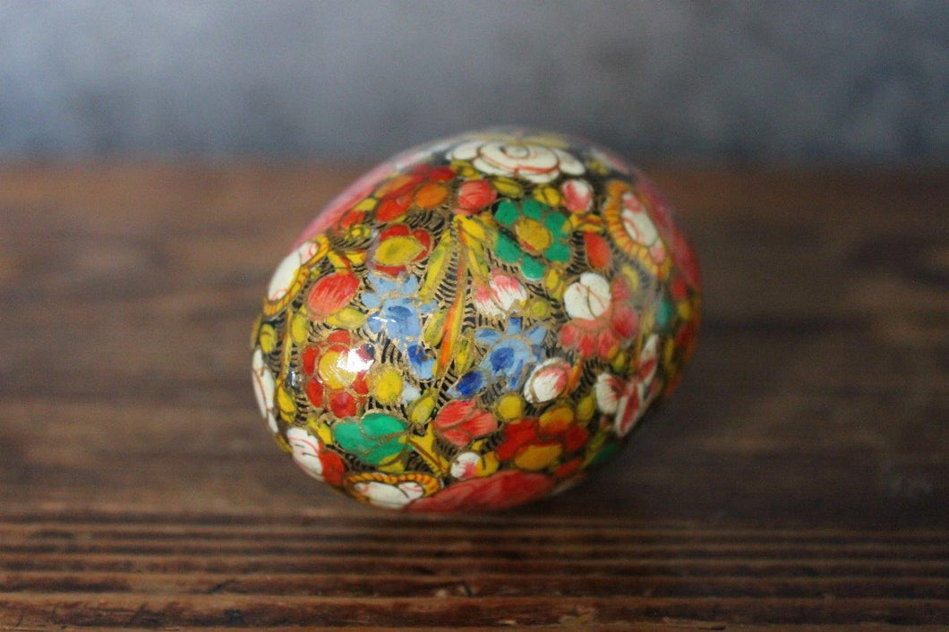 Cloisonné Style Collectible Egg