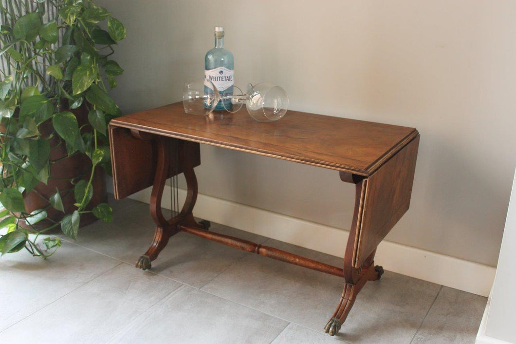 Drop Leaf Side Table by Shaw of London