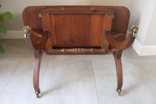 Load image into Gallery viewer, Edwardian Mahogany Drop Leaf Side Table
