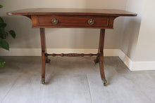 Load image into Gallery viewer, Edwardian Mahogany Drop Leaf Side Table
