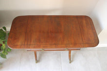 Load image into Gallery viewer, Edwardian Mahogany Drop Leaf Side Table
