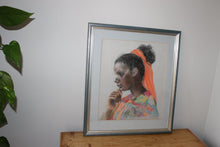 Load image into Gallery viewer, Framed Original Pastel &#39;Tina&#39; by Joy Rhodes
