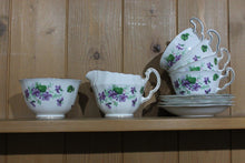 Load image into Gallery viewer, Vintage Adderley &#39;Violet&#39; Fine Bone China - 41 Pieces
