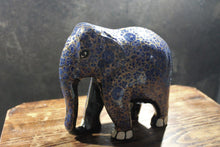 Load image into Gallery viewer, Painted Wooden Elephant
