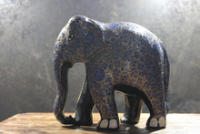 Load image into Gallery viewer, Painted Wooden Elephant
