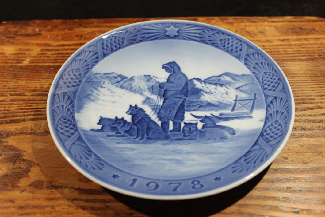 1978 Royal Copenhagen Christmas Plate