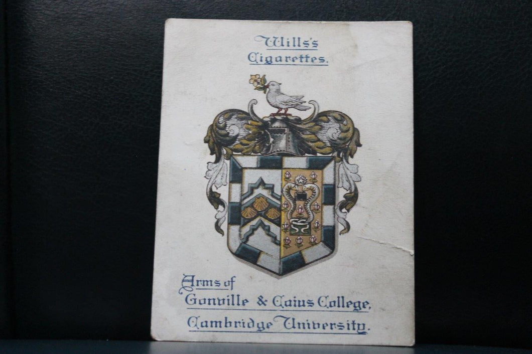 1920s Collectable Cards - Cambridge University - Framed