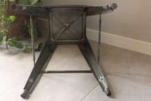 Load image into Gallery viewer, Mid century industrial metal stool josriches.co.uk
