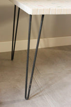 Load image into Gallery viewer, Mid Century Mosaic Table with Hairpin Legs
